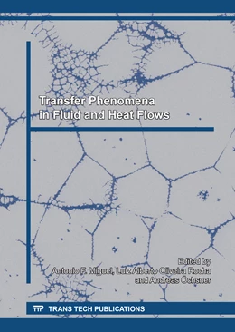 Abbildung von Miguel / Rocha | Transfer Phenomena in Fluid and Heat Flows | 1. Auflage | 2017 | Volume 370 | beck-shop.de