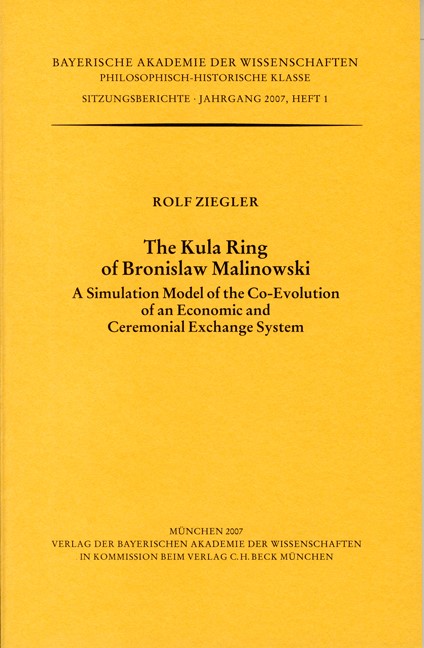 Cover: Ziegler, Rolf, The Kula Ring of Bronislaw Malinowski