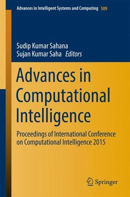 Abbildung von Sahana / Saha | Advances in Computational Intelligence | 1. Auflage | 2016 | beck-shop.de
