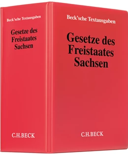 Abbildung von Gesetze des Freistaates Sachsen | 80. Auflage | 2023 | beck-shop.de