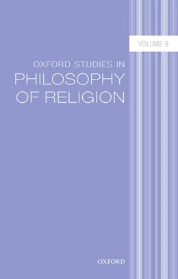 Abbildung von Kvanvig | Oxford Studies in Philosophy of Religion Volume 8 | 1. Auflage | 2017 | 8 | beck-shop.de
