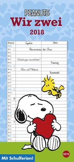Abbildung von Heye | Peanuts Planer für zwei - Kalender 2018 | 1. Auflage | | beck-shop.de
