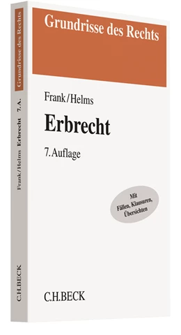 Abbildung von Frank / Helms | Erbrecht | 7. Auflage | 2018 | beck-shop.de
