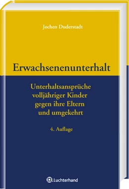 Abbildung von Duderstadt | Erwachsenenunterhalt | 4. Auflage | 2007 | beck-shop.de