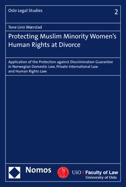 Abbildung von Wærstad | Protecting Muslim Minority Women's Human Rights at Divorce | 1. Auflage | 2017 | 2 | beck-shop.de