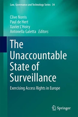 Abbildung von Norris / De Hert | The Unaccountable State of Surveillance | 1. Auflage | 2017 | beck-shop.de