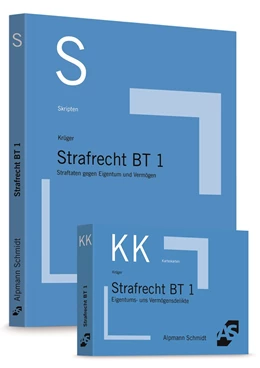 Abbildung von Krüger / Bui | Skript Strafrecht BT 1 + Karteikarten Strafrecht BT 1 • Set
 | 1. Auflage | | beck-shop.de