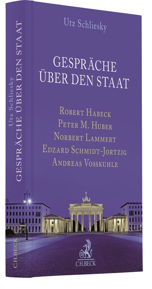 Cover: Schliesky, Gespräche über den Staat