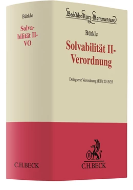 Abbildung von Bürkle | Solvabilität II-Verordnung | 1. Auflage | 2025 | beck-shop.de