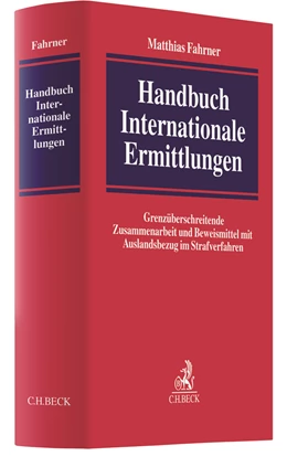 Abbildung von Fahrner | Handbuch Internationale Ermittlungen | 1. Auflage | 2020 | beck-shop.de