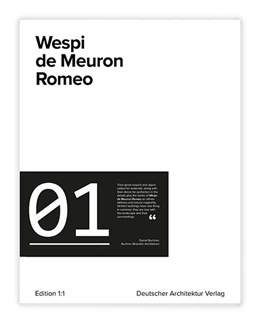 Abbildung von Wespi de Meuron Romeo | 1. Auflage | 2017 | beck-shop.de