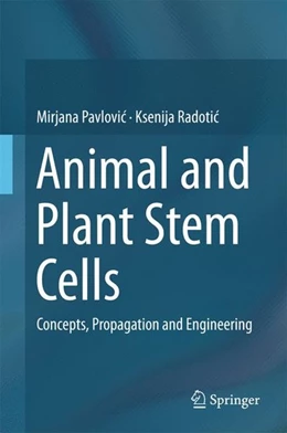 Abbildung von Pavlovic / Radotic | Animal and Plant Stem Cells | 1. Auflage | 2017 | beck-shop.de