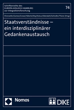 Abbildung von Ehrenzeller / Gomez | Staatsverständnisse - ein interdisziplinärer Gedankenaustausch | 1. Auflage | 2017 | beck-shop.de