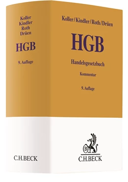 Abbildung von Koller / Kindler | Handelsgesetzbuch: HGB | 9. Auflage | 2019 | beck-shop.de