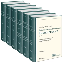 Abbildung von Säcker | Berliner Kommentar zum Energierecht | 4. Auflage | 2019 | beck-shop.de