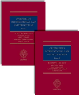 Abbildung von Higgins / Webb | Oppenheim's International Law: United Nations | 1. Auflage | 2017 | beck-shop.de