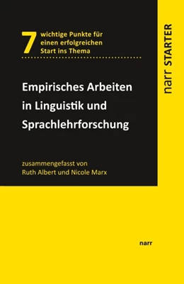 Abbildung von Albert | Empirisches Arbeiten in Linguistik und Sprachlehrforschung | 1. Auflage | 2017 | beck-shop.de