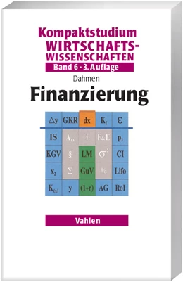 Abbildung von Dahmen | Finanzierung | 3. Auflage | 2007 | Band  6 | beck-shop.de