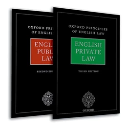 Abbildung von Burrows QC FBA / Feldman QC FBA | Oxford Principles of English Law | 1. Auflage | 2017 | beck-shop.de