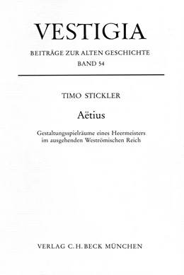 Abbildung von Stickler, Timo | Aetius | 1. Auflage | 2002 | 54 | beck-shop.de