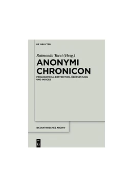 Abbildung von Tocci | Anonymi Chronicon | 1. Auflage | 2025 | beck-shop.de