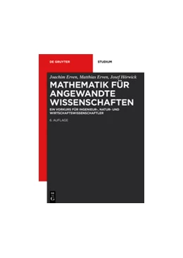 Abbildung von Erven / Hörwick | Mathematik für angewandte Wissenschaften | 6. Auflage | 2017 | beck-shop.de