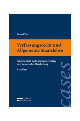 Abbildung von Poier | Verfassungsrecht und Allgemeine Staatslehre | 5. Auflage | 2022 | beck-shop.de