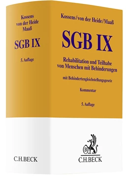 Abbildung von Kossens / von der Heide | SGB IX | 5. Auflage | 2023 | beck-shop.de