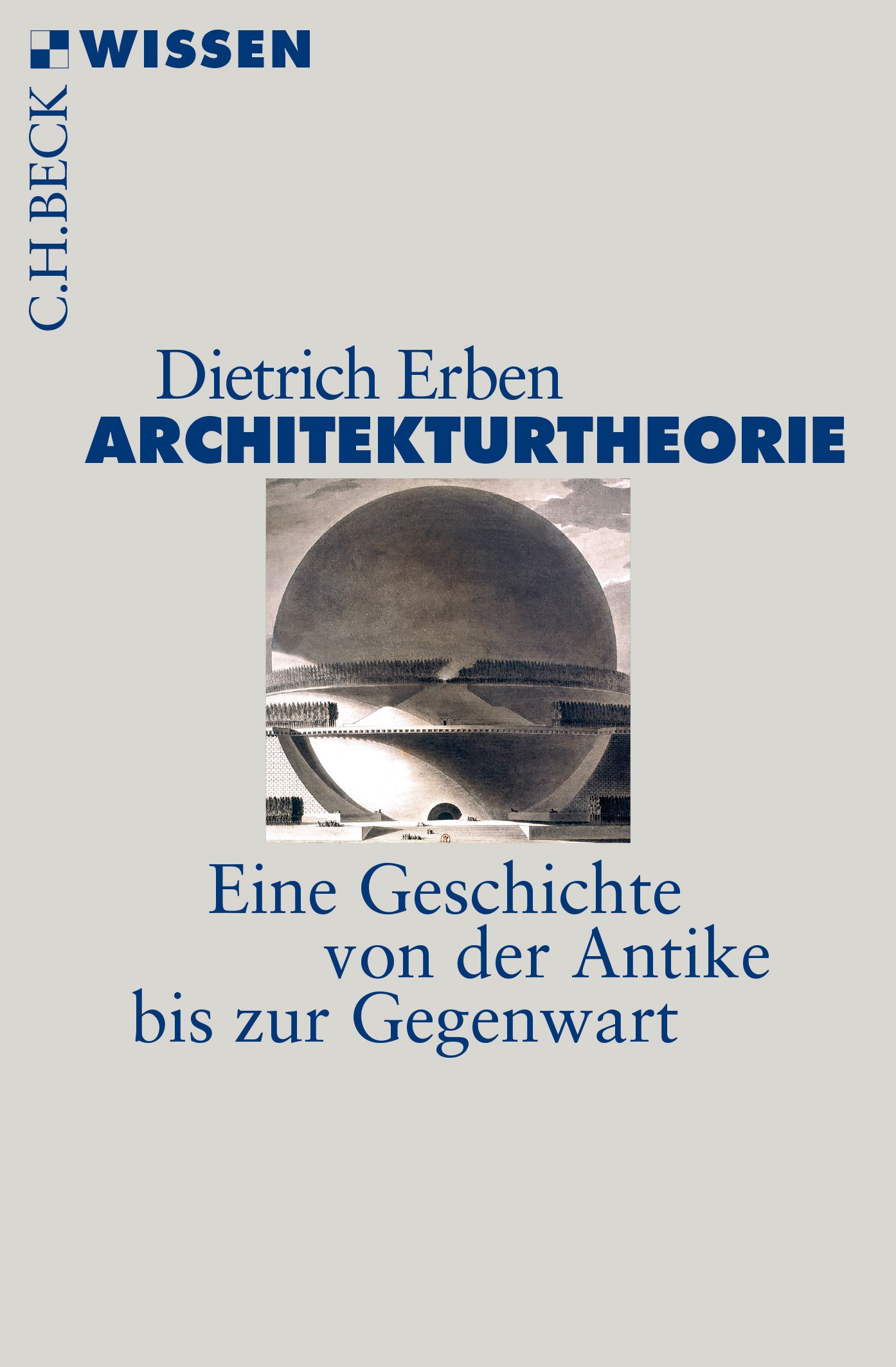 Cover: Erben, Dietrich, Architekturtheorie
