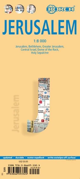 Abbildung von Jerusalem 1 : 8 000 | 7. Auflage | 2017 | beck-shop.de