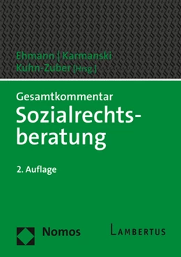 Abbildung von Ehmann / Karmanski | Gesamtkommentar Sozialrechtsberatung: SRB | 2. Auflage | 2018 | beck-shop.de