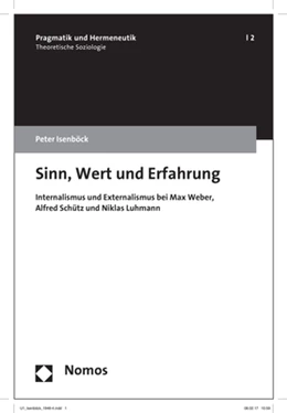 Abbildung von Isenböck | Sinn, Wert und Erfahrung | 1. Auflage | 2017 | beck-shop.de