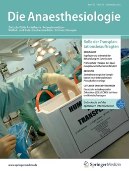 Abbildung von Die Anaesthesiologie | 67. Auflage | 2024 | beck-shop.de