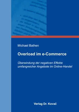 Abbildung von Bathen | Overload im e-Commerce | 1. Auflage | 2017 | 75 | beck-shop.de