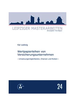 Abbildung von Ledwig / Wagner | Wertpapierleihen von Versicherungsunternehmen | 1. Auflage | 2017 | 24 | beck-shop.de