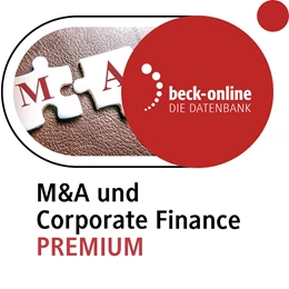 Abbildung von beck-online. M&A und Corporate Finance PREMIUM | 1. Auflage | | beck-shop.de