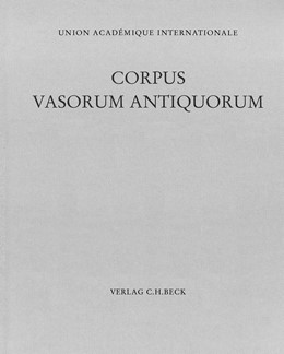 Cover: Wallenstein, Klaus, Corpus Vasorum Antiquorum Bd. 36:  Tübingen I