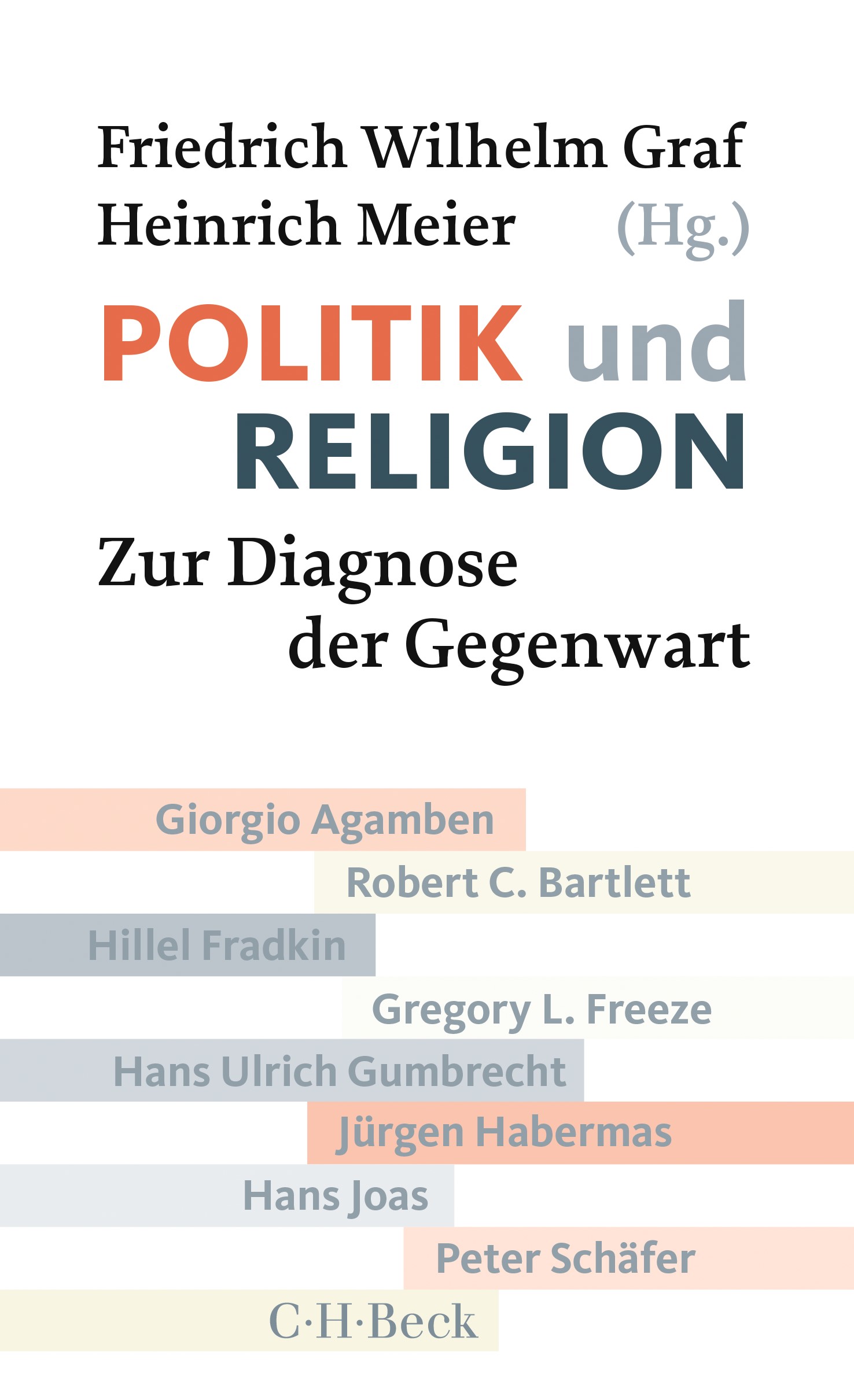Cover: Graf, Friedrich Wilhelm / Meier, Heinrich, Politik und Religion