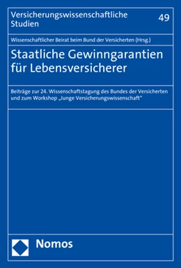 Abbildung von Brömmelmeyer / Heiss | Staatliche Gewinngarantien für Lebensversicherer | 1. Auflage | 2017 | 49 | beck-shop.de