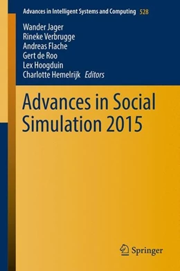 Abbildung von Jager / Verbrugge | Advances in Social Simulation 2015 | 1. Auflage | 2017 | beck-shop.de