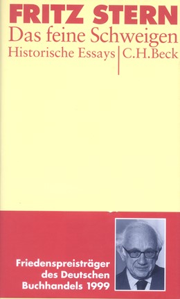 Cover: Stern, Fritz, Das feine Schweigen