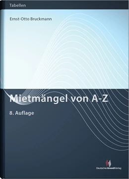Abbildung von Bruckmann | Mietmängel von A-Z | 8. Auflage | 2017 | beck-shop.de