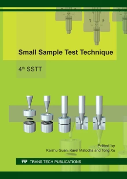Abbildung von Guan / Matocha | Small Sample Test Technique | 1. Auflage | 2017 | Volume 734 | beck-shop.de