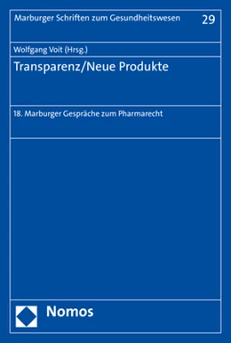Abbildung von Voit | Transparenz/Neue Produkte | 1. Auflage | 2017 | beck-shop.de