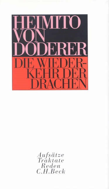 Cover: Doderer, Heimito von, Die Wiederkehr der Drachen