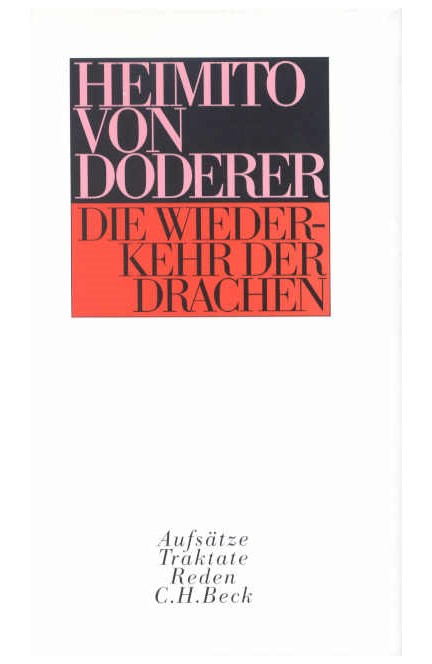 Cover: Heimito von Doderer, Die Wiederkehr der Drachen