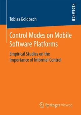 Abbildung von Goldbach | Control Modes on Mobile Software Platforms | 1. Auflage | 2016 | beck-shop.de