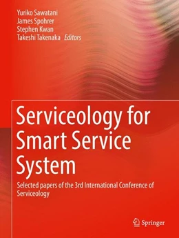 Abbildung von Sawatani / Spohrer | Serviceology for Smart Service System | 1. Auflage | 2016 | beck-shop.de