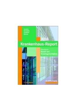 Abbildung von Klauber / Geraedts | Krankenhaus-Report 2018 | 1. Auflage | 2018 | beck-shop.de
