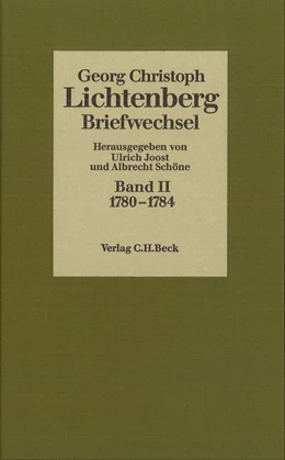 Abbildung von Lichtenberg, Georg Christoph | Lichtenberg, Briefwechsel, Band 2: 1780-1784 | 1. Auflage | 1985 | beck-shop.de